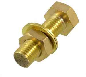 ankyindustries brass hex bolt nut set